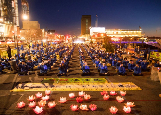 Image for article From Los Angeles to New York, Candlelight Vigils Call to End Persecution