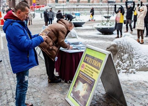 Image for article Swedes Condemn Communist Regime’s Ongoing Persecution of Falun Dafa