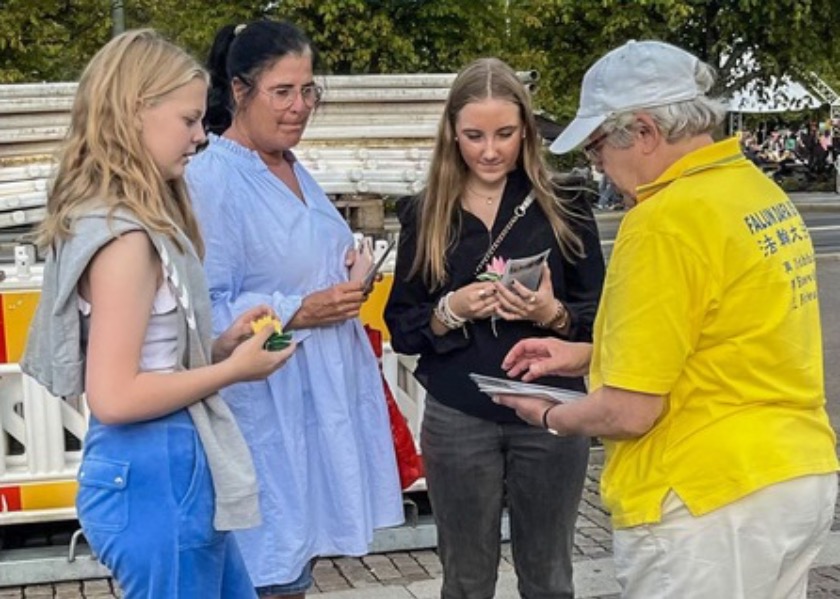 Image for article Sweden: Falun Dafa Is the “Most Beautiful Scenery” in the Celebration of Gothenburg