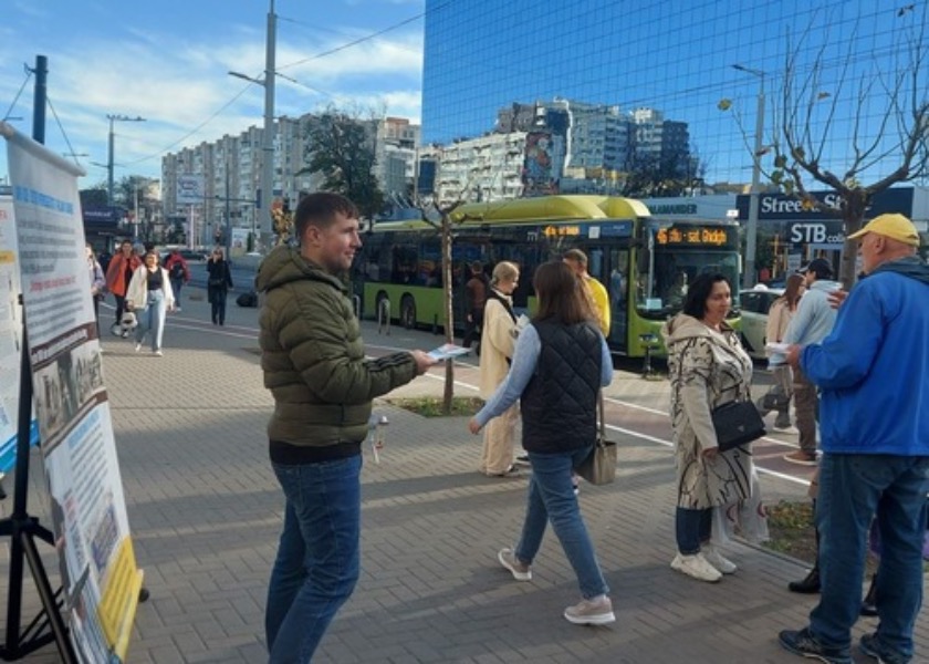 Image for article Republic of Moldova: People Learn about Falun Dafa and the Chinese Communist Regime’s Persecution